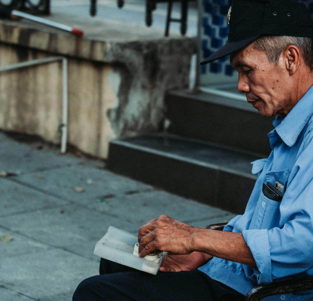Portrait of a middle aged Chilean man smiling